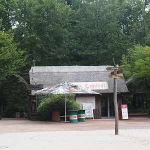 Entrance and exit of African section, 2024-08-05