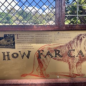 Beaumaris Zoo - Signage