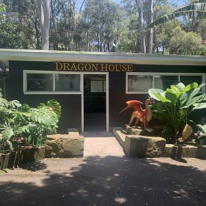 'Dragon House' reptle building just after entrance