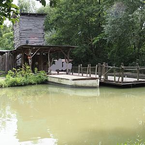African Queen Boat Safari dock, 2024-08-05