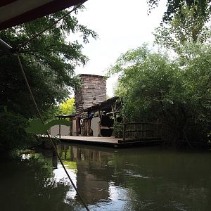 African Queen Boat Safari dock, 2024-08-05