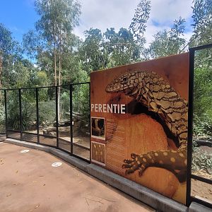 Perentie enclosures