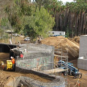 Crew Busily Working On New Years Eve 2009