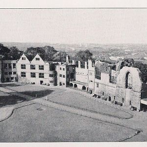 AQUARIUM AND COURTYARD 1955