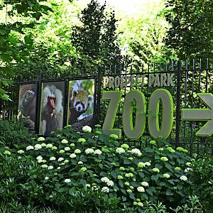 Prospect Park Zoo - Children's Corner Entrance Sign