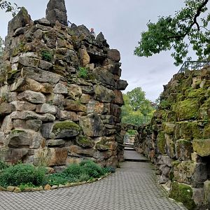 Historical Raubtierfelsen