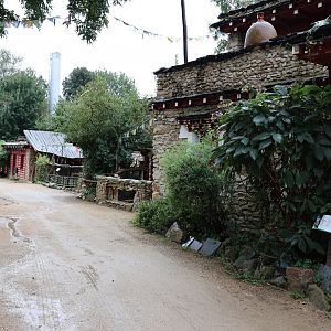 Tibetan Village - General view