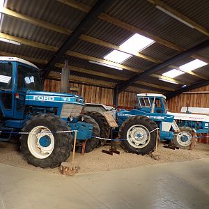 Tractors in the tractor barn 14.10.23