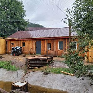 Zoo Łączna - South America construction site