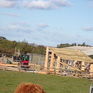 Construction work near farm area 14.10.23