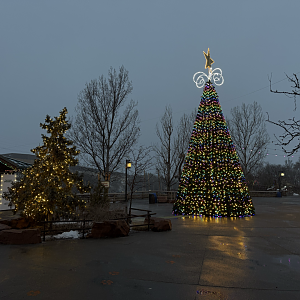 ZooLights Decorations - Entrance Plaza
