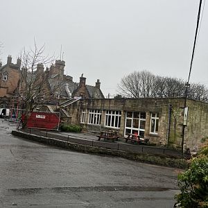 View of Grasslands restaurant work 10.2.24