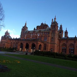 View of Kelvingrove museum 12.2.24