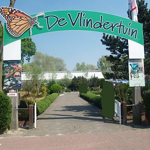 Knokke-Heist butterfly garden (Closed in 2010) - Entrance, 2007-04-22