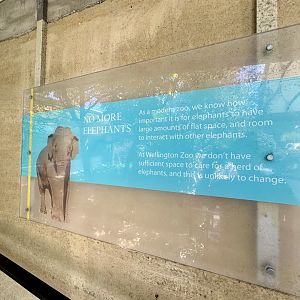 Elephant History Signage