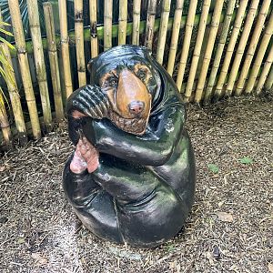 Malayan Sun Bear Statue