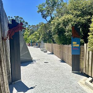 Snow Leopard Exhibit - Entrance