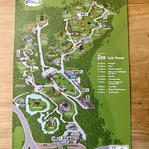 Wellington Zoo Map (2024)