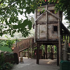 Jungola - Rimbula greenhouse - Jungle Trail entrance tower, 2024-06-23