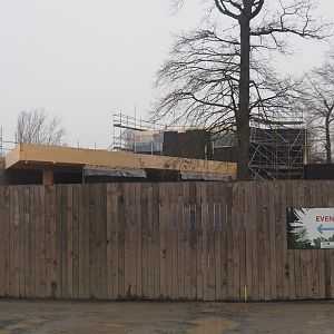 New entrance construction site, 2024-12-29