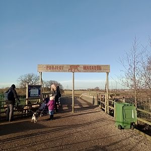 Project Macaque sign