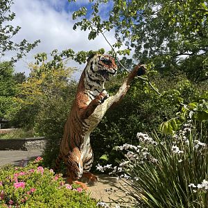 Lego Bengal tiger sculpture 8.6.24