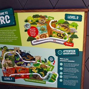 Map of new Amphibian and Reptile Conservation Centre