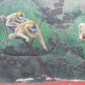 Artwork at Chengdu Zoo