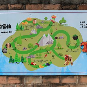 Golden Snub-nosed Monkey sign