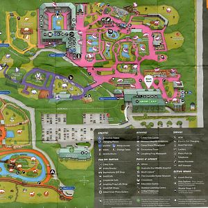 Australia Zoo Map, 2024