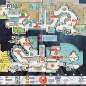 Cairns Aquarium Map, 2019