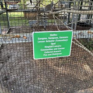 June 2024 - Chase Sanctuary - Typical Mixed-Species Signage