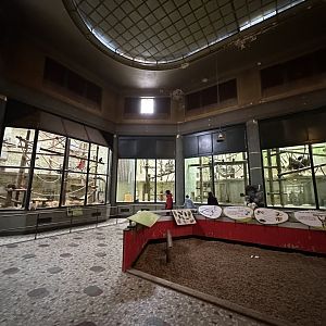 Dec. 2024 - Interior of the Singerie (Primate House)