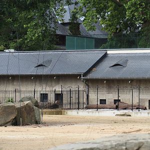 Historical pig house, Currently home to warthogs, porcupines and mongoose, and with a viewing area on the roof, 2023-07-02