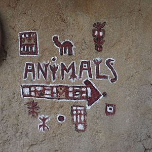 Serenga - Dogon village mural, 2024-06-23
