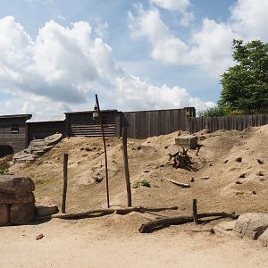 Serenga - Black-tailed prairie dog walk-through exhibit, 2024-06-23