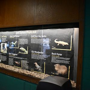 Photo Ark Display - Tropics Zone - Small Animal Building