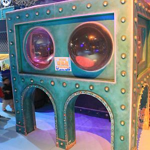 Moray tank at Fantasy Aquarium, Xi'an