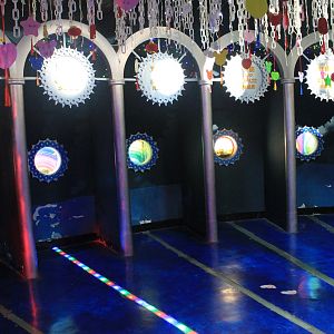 Zodiac tanks at Fantasy Aquarium, Xi'an