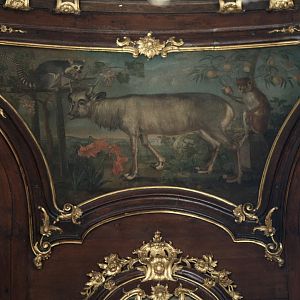 Animal Mural inside Kaiserpavillon