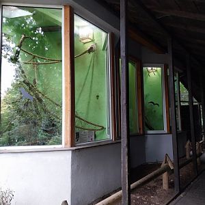 Old Monkey House - Covered visitor section