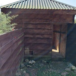 Zoo Lesne Zacisze (Lisow) - Red-bellied lemur building