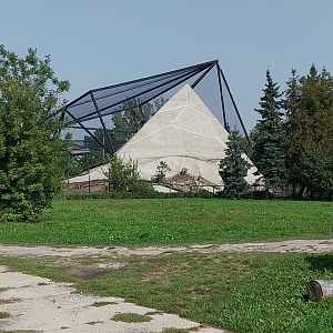 Zamocs Zoo -  (Pseudois nayaur) enclosure