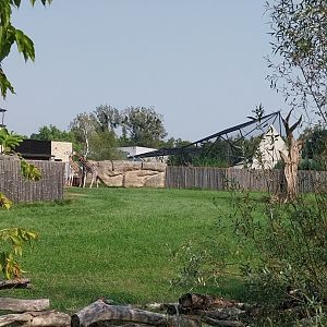 Zamocs Zoo - Giraffe building