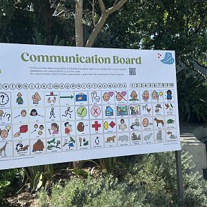 Communication board signage