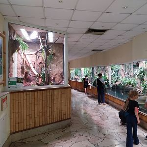 Reptile house