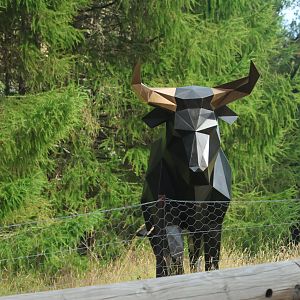 Sculpture of Bull, Queenstown