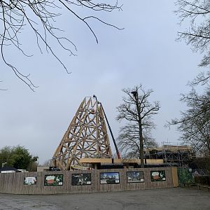 New entrance progress