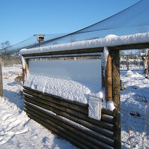 View of a very white Blackbrook