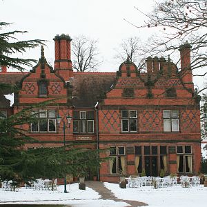 Oakfield House in the Snow